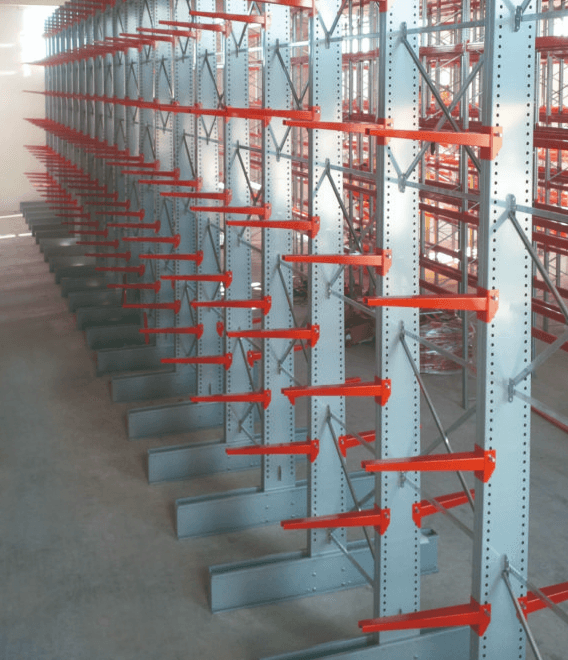 Warehouse mezzanine installation example